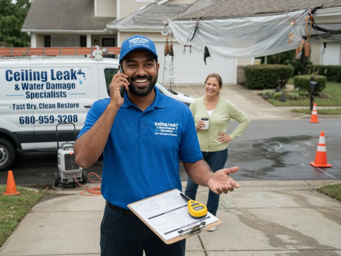 Ceiling Leak Cleanup Capitan, NM FAQs
